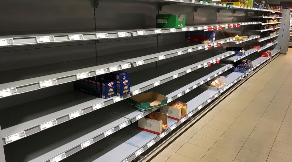 “Panic buying is good for counterfeiters” – warning to food industry over heightened threat