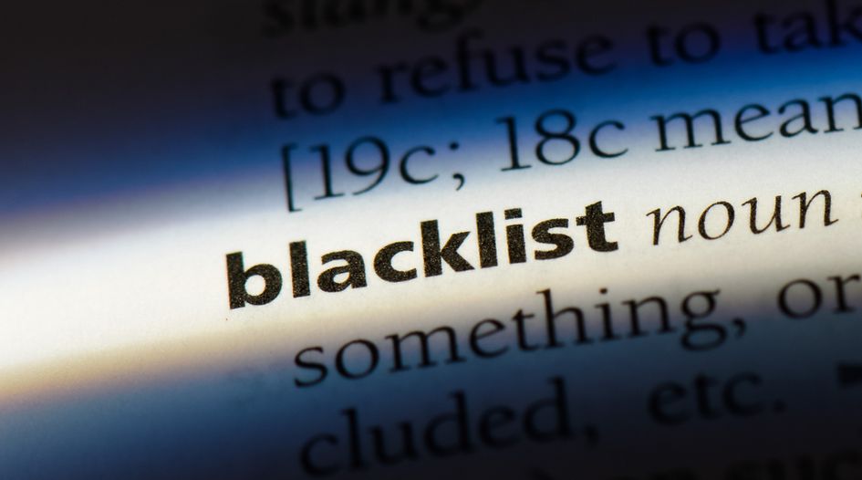 China rolls out blacklist for patent offenders
