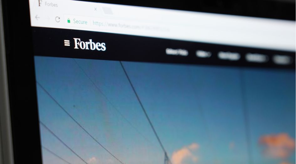 Hungarian data authority fines Forbes