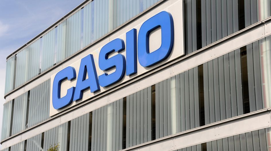 Settlement deal ends Casio assertions in China
