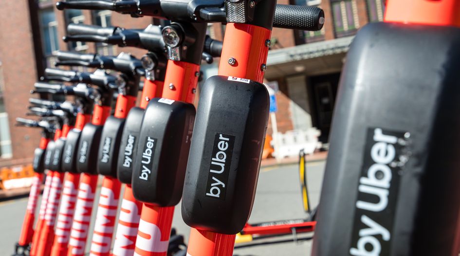Uber sues LA to block scooter tracking policy