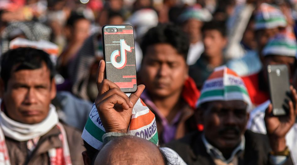 India bans TikTok over data sharing