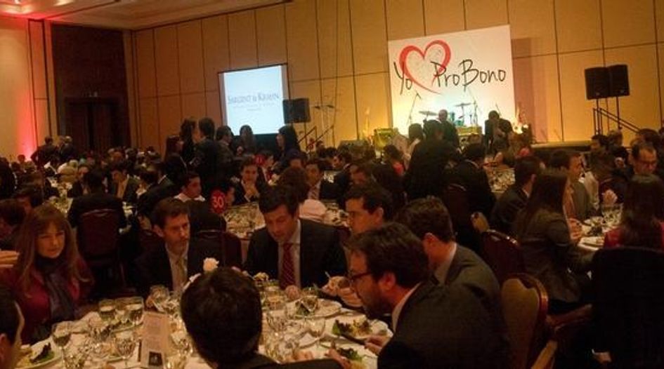 Chile's Fundación Pro Bono celebrates with awards dinner