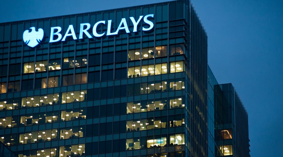 Barclays challenges Russian bank’s LCIA claim&nbsp;