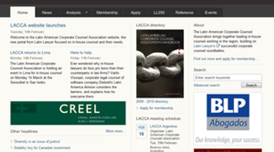 LACCA website launches today