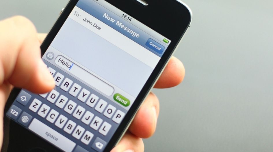 Indonesia sends fines to text message cartel