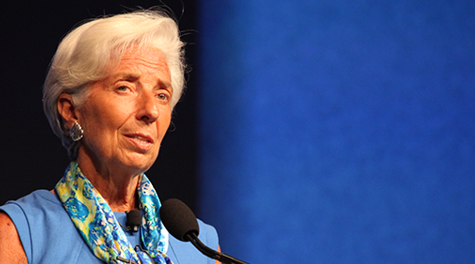 Lagarde condemns public and private corruption