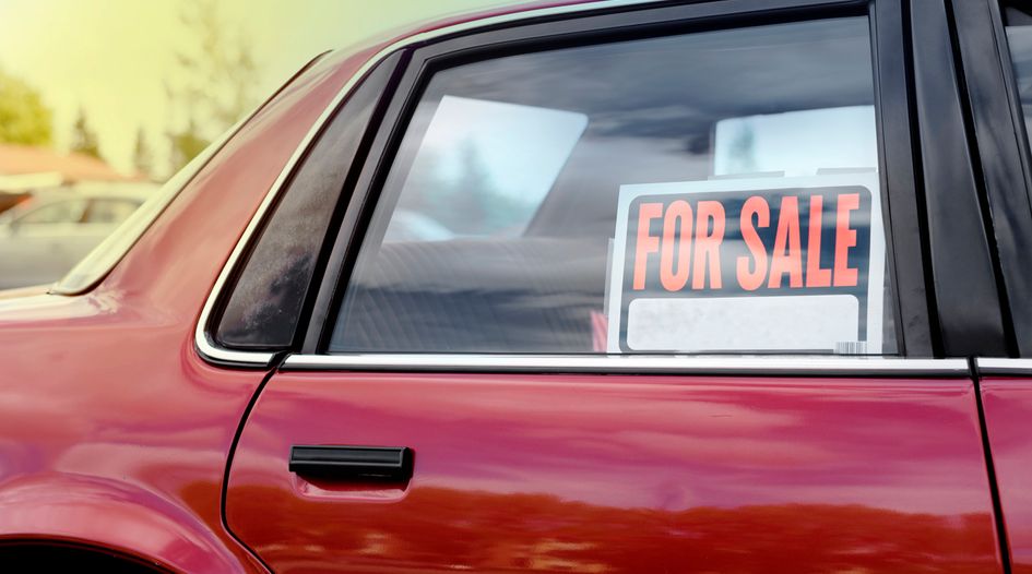 South African enforcer wary of used-car sale