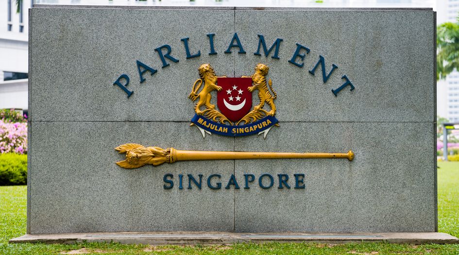 Singapore omnibus insolvency bill passes into law