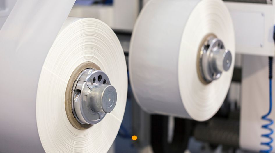 Global paper company seeks English scheme recognition in New York
