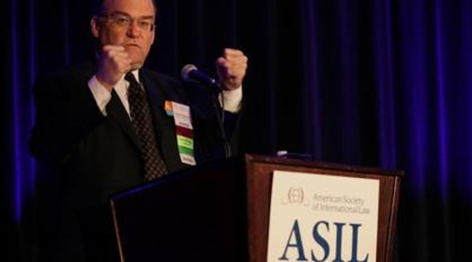 Donovan opens ASIL meeting in DC