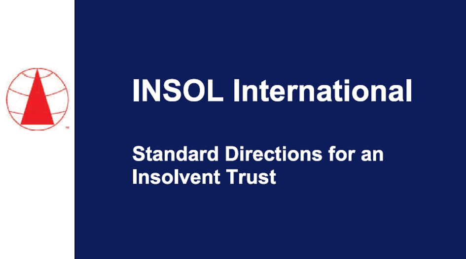INSOL International develops model directions for insolvent trusts
