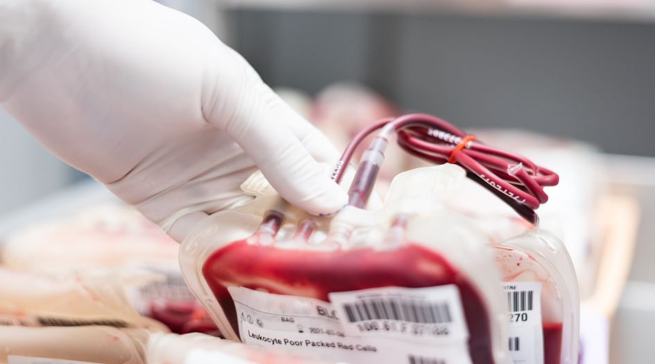 Czech blood plasma award enforced in Belgium