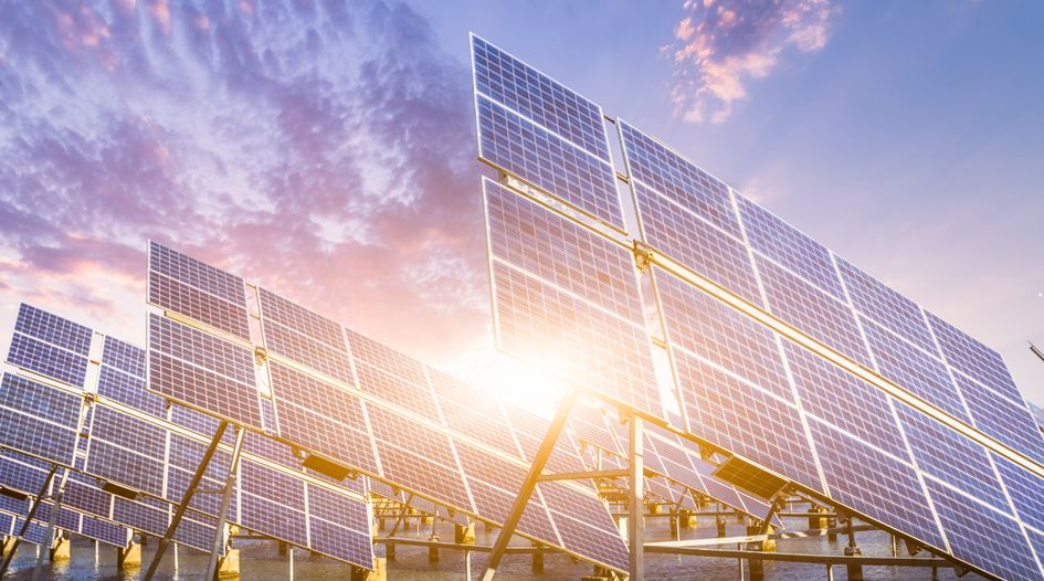German solar energy company seeks protection in North Carolina