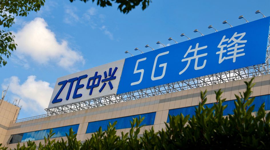 ZTE pushes patents to gain competitive edge