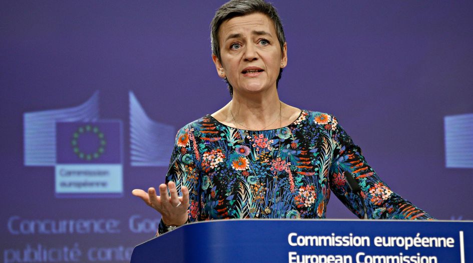 EU will soon legislate against anticompetitive foreign subsidies, Vestager says