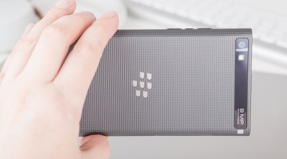 BlackBerry CEO: Majority of cash for patent portfolio expected in upfront payment
