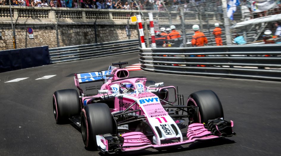Force India sponsor loses High Court appeal