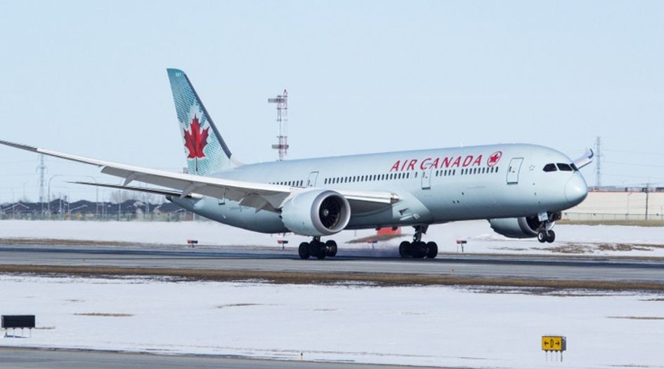 Air Canada lands win against Venezuela