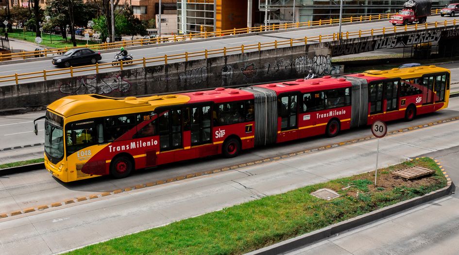 Bus concessionaires in Bogotá issue sustainable bonds