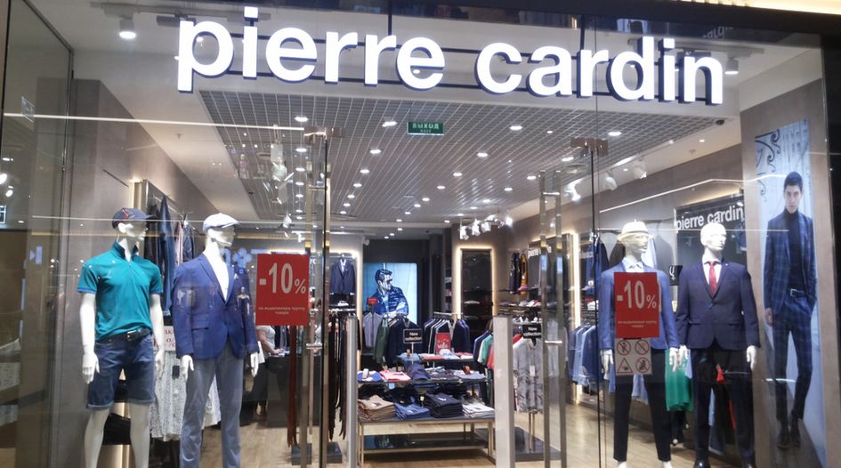 Pierre cardin outlet shop