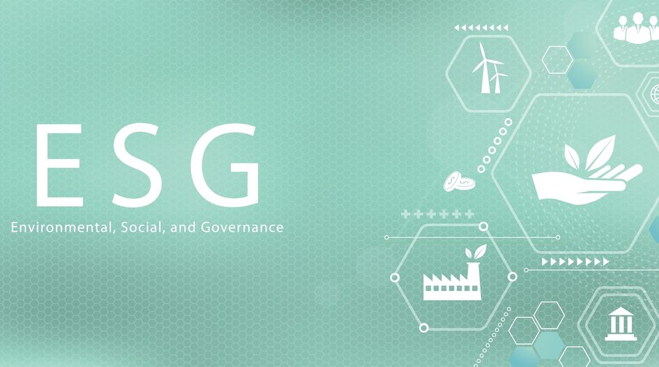 We need to talk about ESG