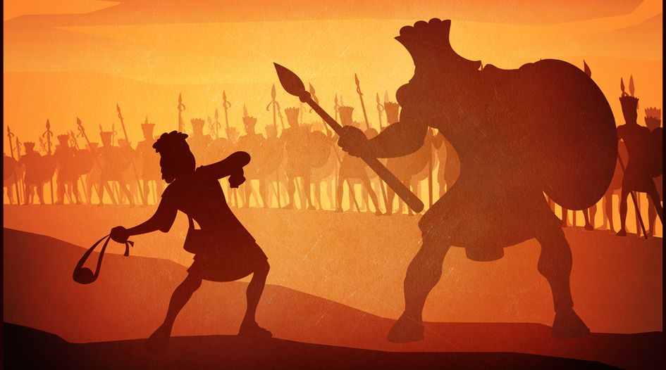 David versus Goliath: why size matters in trademark disputes