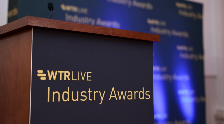 WTR award winners revealed: industry elite celebrates in Singapore