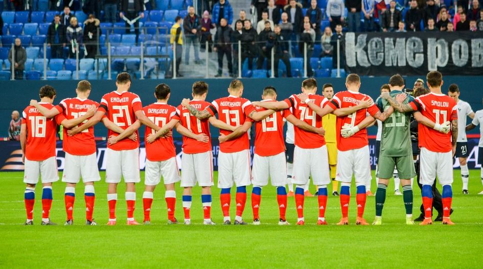 CAS upholds Russian football bans
