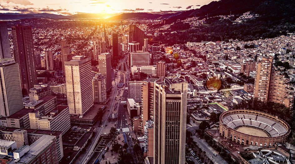 What made Colombia an attractive venue for Ericsson in its patent battle with Apple