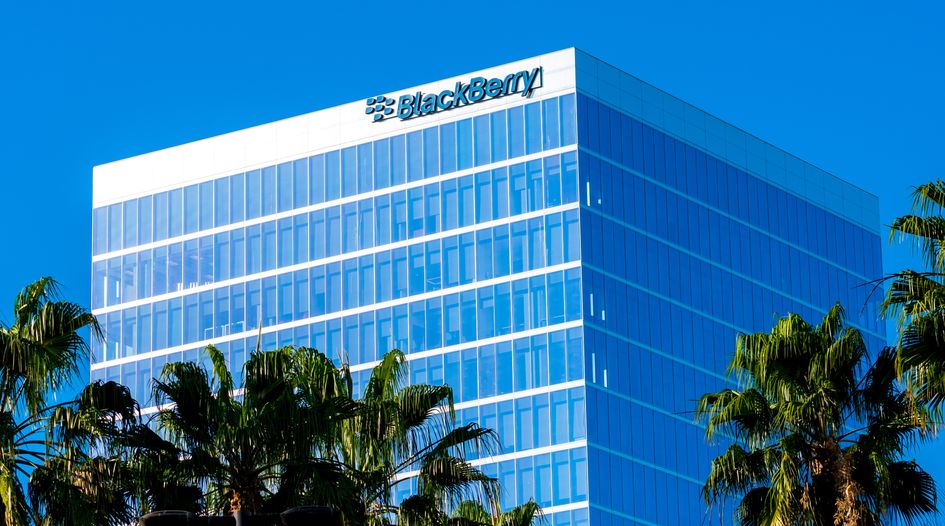 Blackberry faces JAMS claim over patent sale