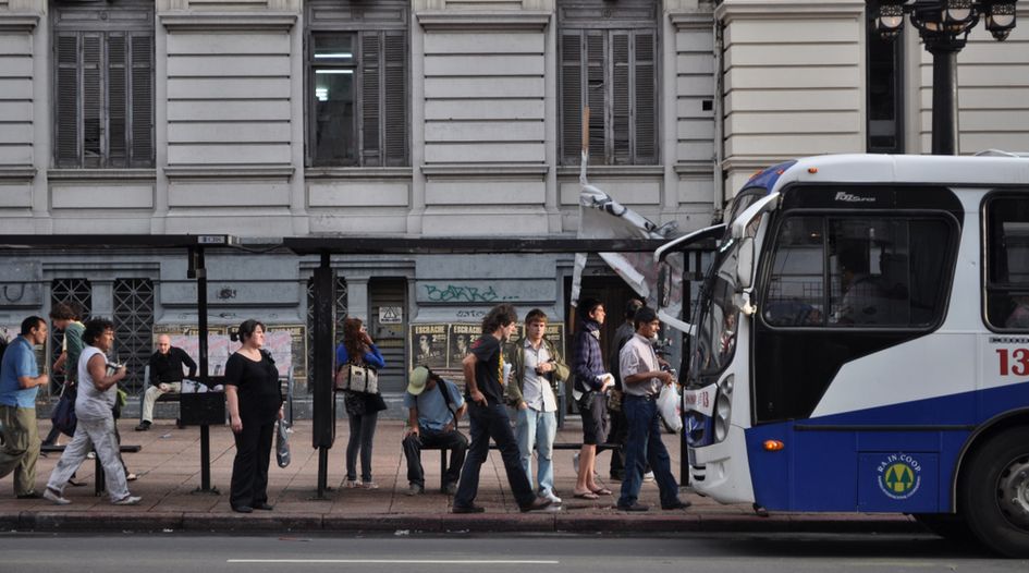 Uruguayan bus operator issues debt