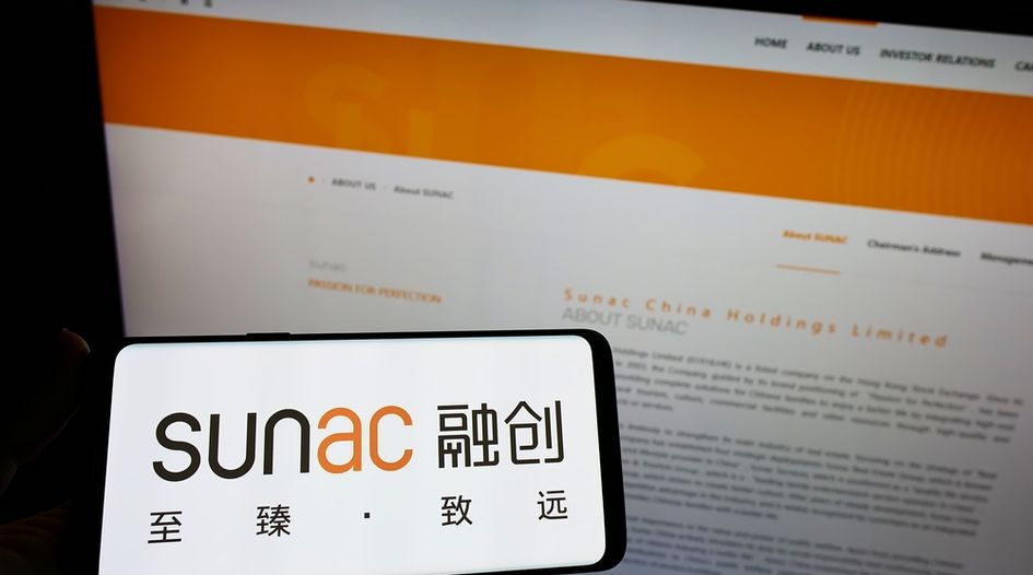 Sunac seeks US recognition after Hong Kong scheme approval