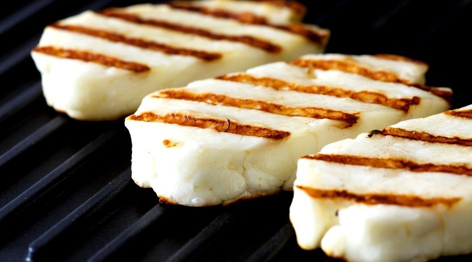 Are GRILLOUMI and HALLOUMI confusingly similar?