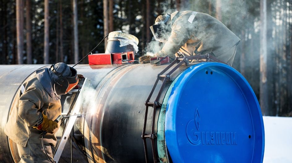 Gazprom unit asks Russian court to block billion-dollar SCC claim