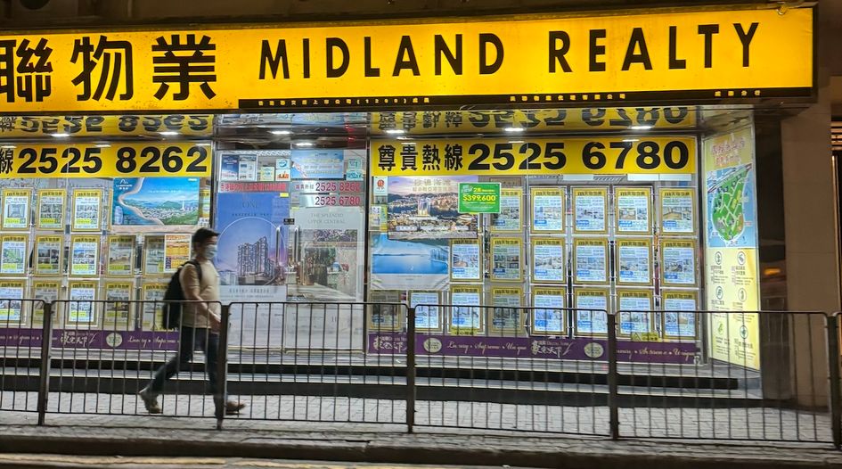 Hong Kong accuses real estate agency of fixing commission rates