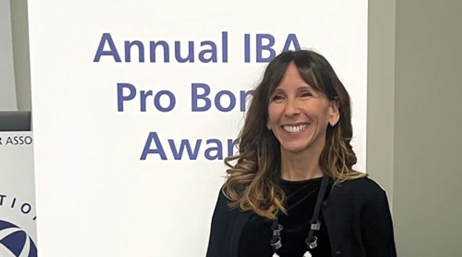 Beccar Varela’s María Fernanda Mierez gets IBA pro bono award