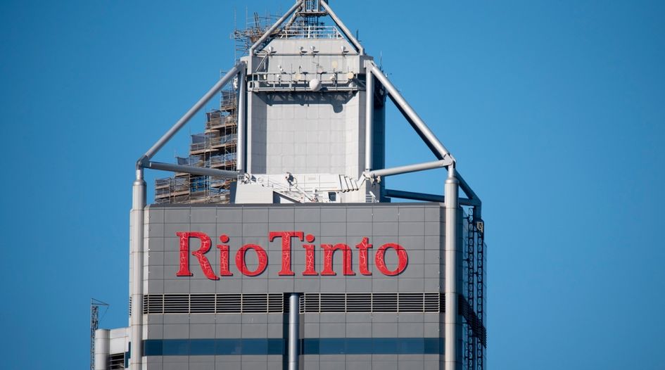 Rio Tinto reaches settlement over SEC’s Mozambique fraud claim - Global ...