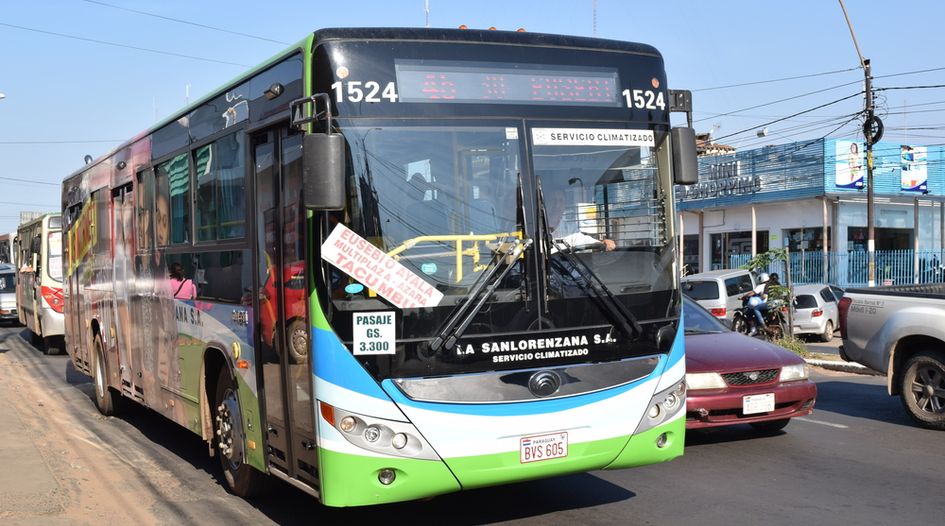 Paraguay held liable over stalled bus network