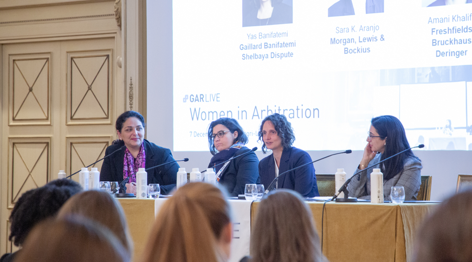 Women in arbitration: perspectives from the Middle East