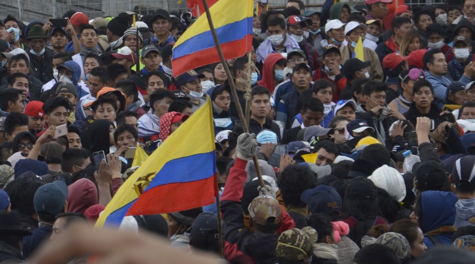 Ecuador takes international arbitration to the polls