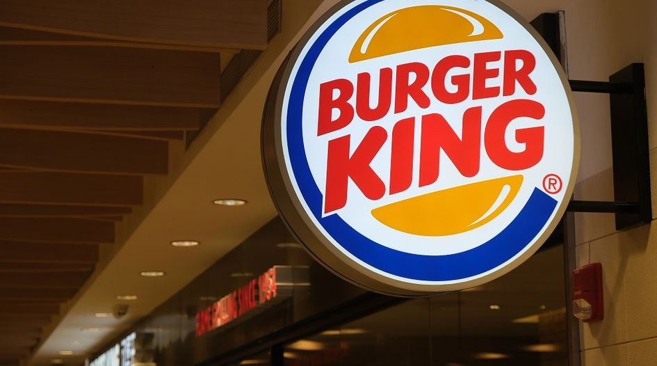 BUREK KING found to be confusingly similar to BURGER KING