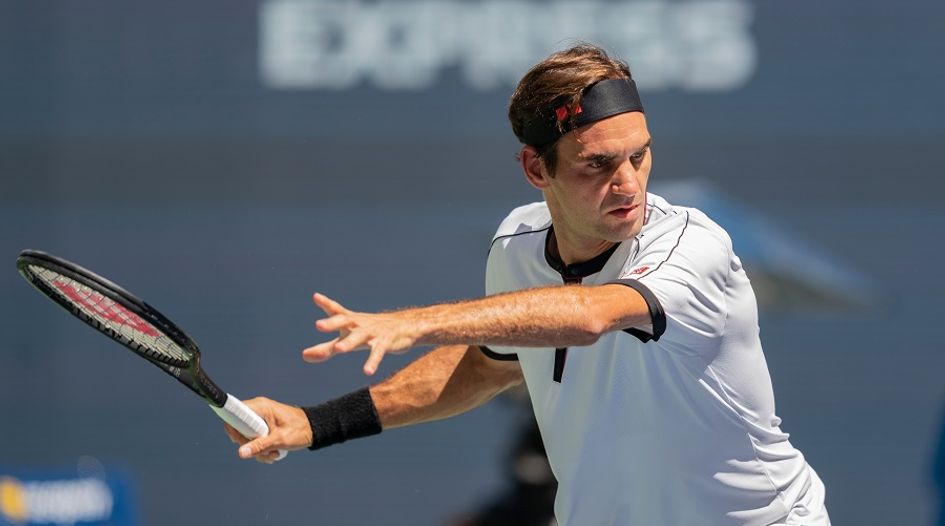 Tennis king Roger Federer defeated off the court