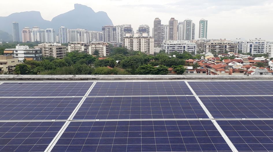 Brazilian award creditor enforces against Chinese solar panel maker