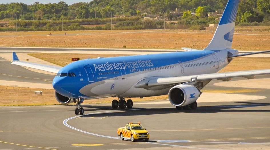 Argentina fails to strike out bid to enforce airline award