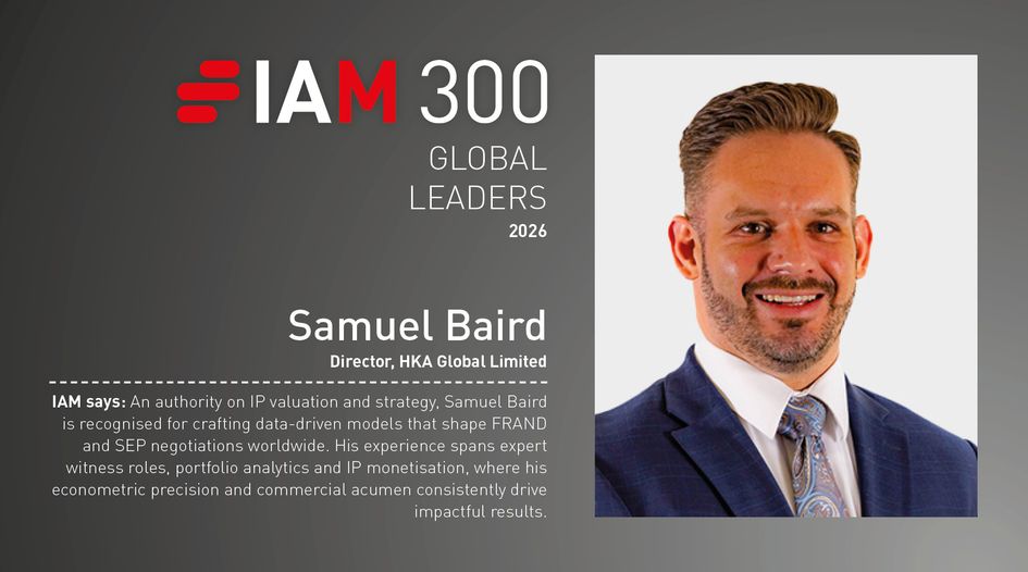 Strategy 300 Global Leaders 2026 - Samuel Baird - IAM