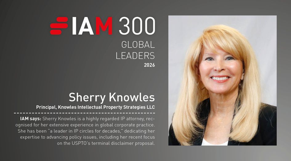Strategy 300 Global Leaders 2026 - Sherry Knowles - IAM