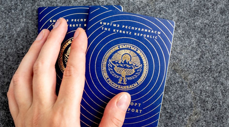 Kyrgyzstan fails to set aside e-passport award