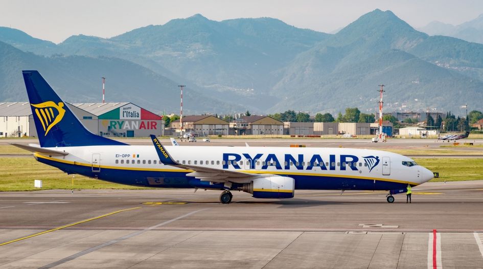 Italian enforcer 'discriminated' against Ryanair, apex court rules