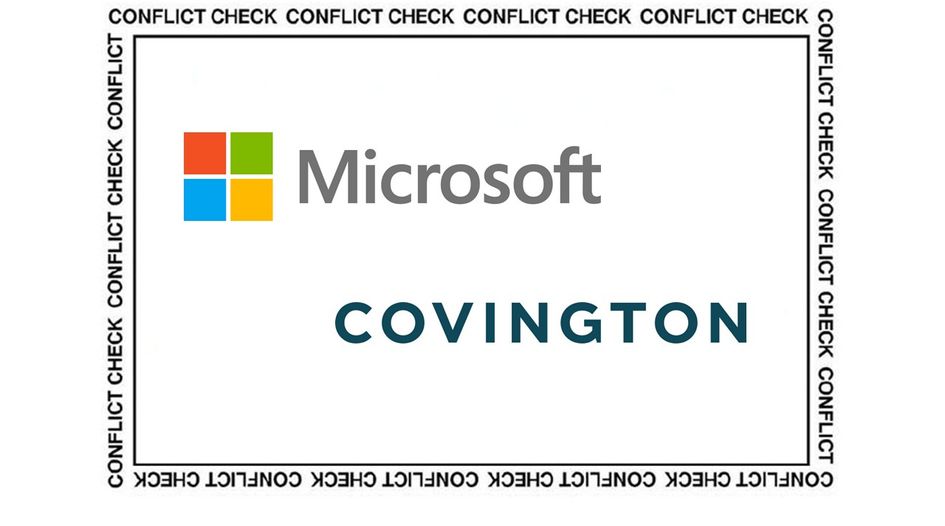 Conflict Check: Microsoft enlisted Covington for Israeli military-linked probe